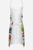 Japanese Chin The Chef Apron Cooking Kitchen Server Baking Crafts Gardening for Adult Women Men, Unisex, Large, Multicolor